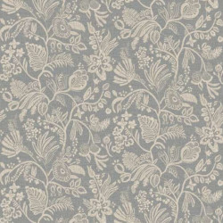 Papier peint fleuri Pastel Casamance