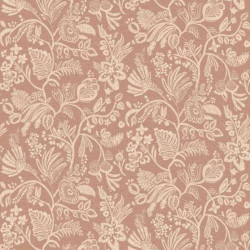 Papier peint fleuri Pastel Casamance