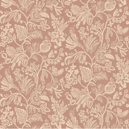 Papier peint fleuri Pastel Casamance