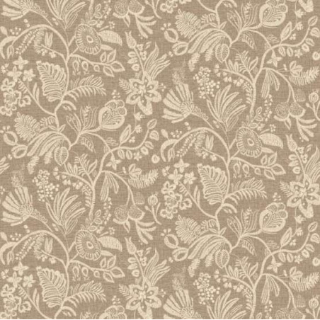 Papier peint fleuri Pastel Casamance