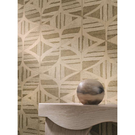 Papier peint motifs géométriques Filandra Casamance