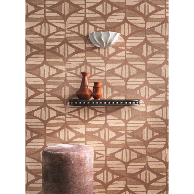 Papier peint motifs géométriques Filandra Casamance