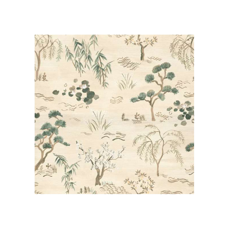 Papier peint végétal Ame Casamance
