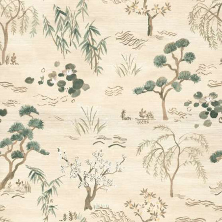 Papier peint végétal Ame Casamance