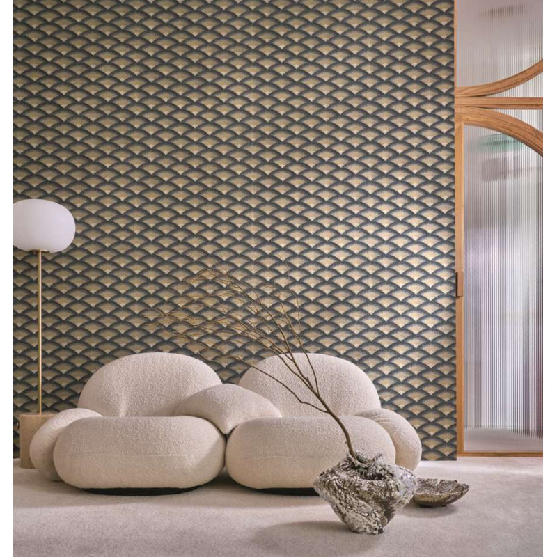 Papier peint motifs géométriques Nami Casamance