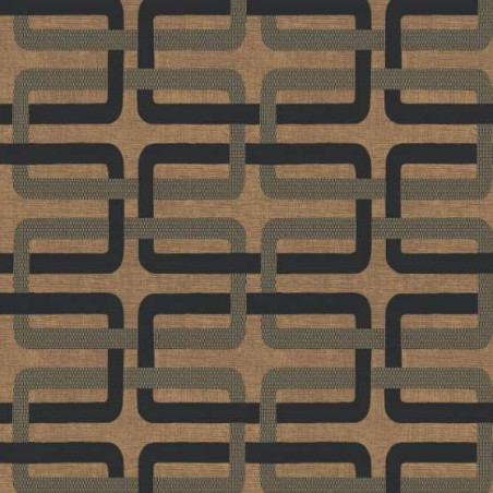 Papier peint motifs géométriques Matjara Casamance