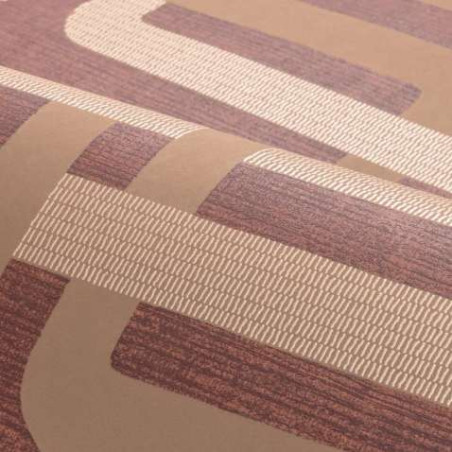 Papier peint motifs géométriques Matjara Casamance