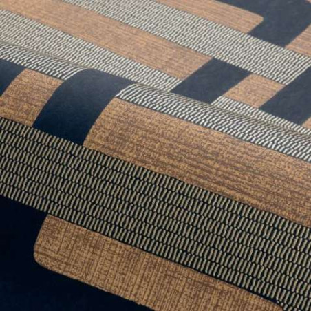 Papier peint motifs géométriques Matjara Casamance