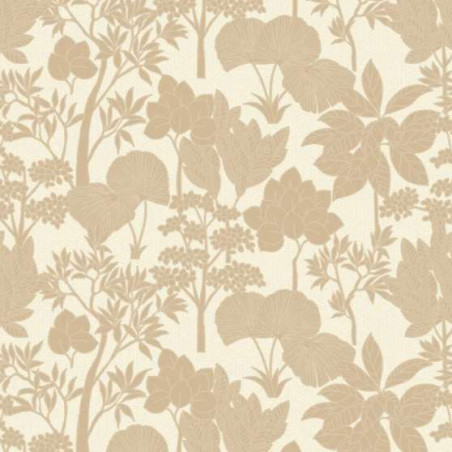 Papier peint fleuri Inara Casamance