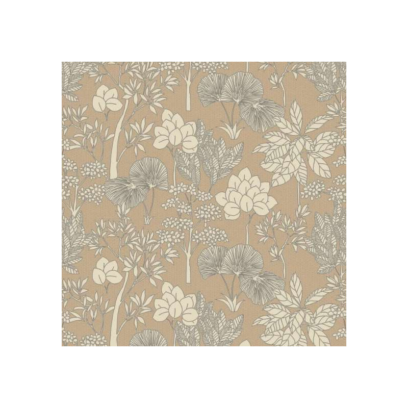 Papier peint fleuri Inara Casamance