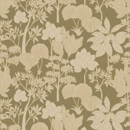 Papier peint fleuri Inara Casamance