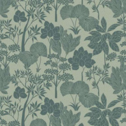 Papier peint fleuri Inara Casamance