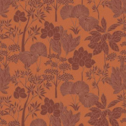 Papier peint fleuri Inara Casamance