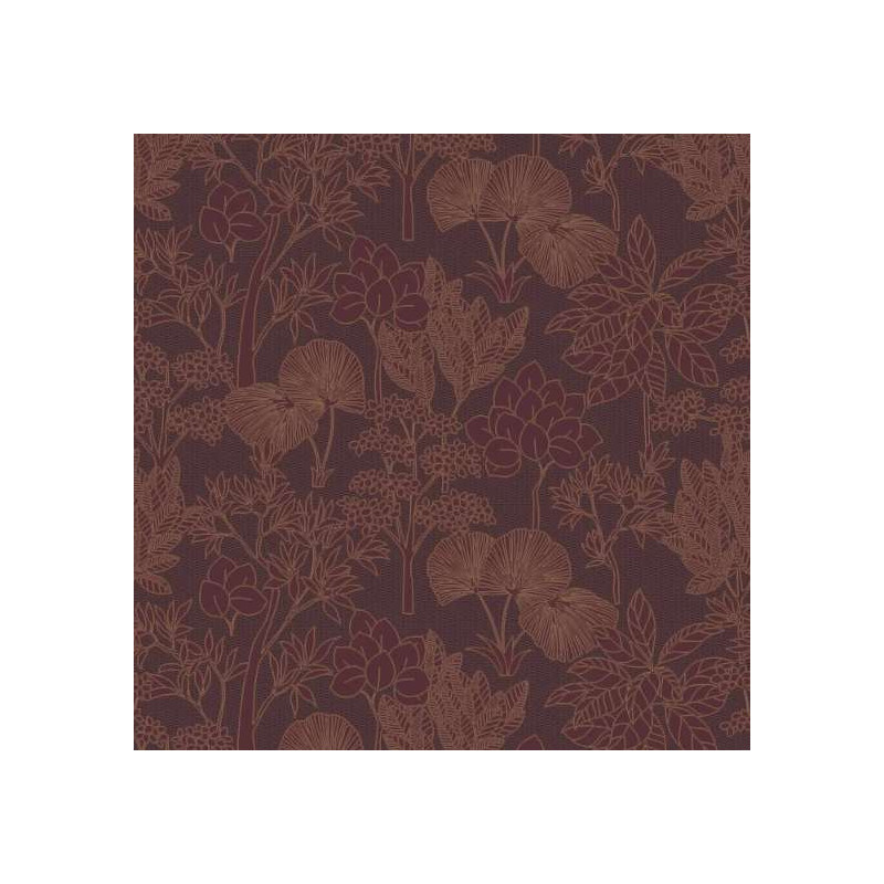 Papier peint fleuri Inara Casamance