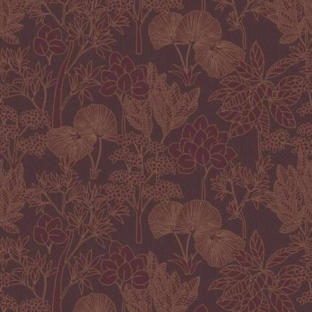 Papier peint fleuri Inara Casamance
