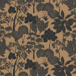 Papier peint fleuri Inara Casamance