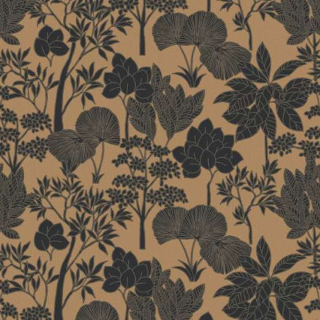 Papier peint fleuri Inara Casamance