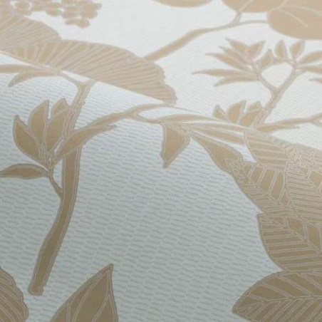Papier peint fleuri Inara Casamance
