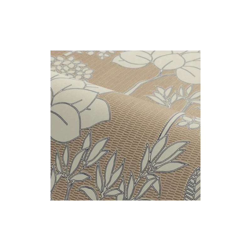 Papier peint fleuri Inara Casamance