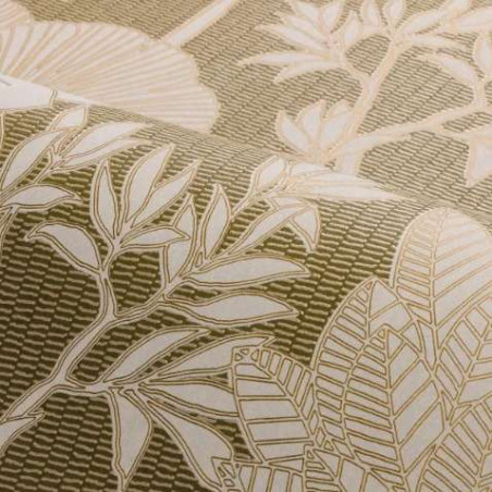 Papier peint fleuri Inara Casamance