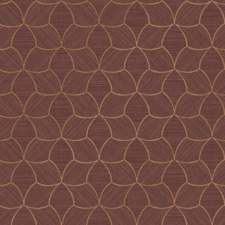 Papier peint motifs géométriques Tressana Casamance