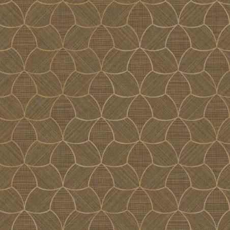 Papier peint motifs géométriques Tressana Casamance