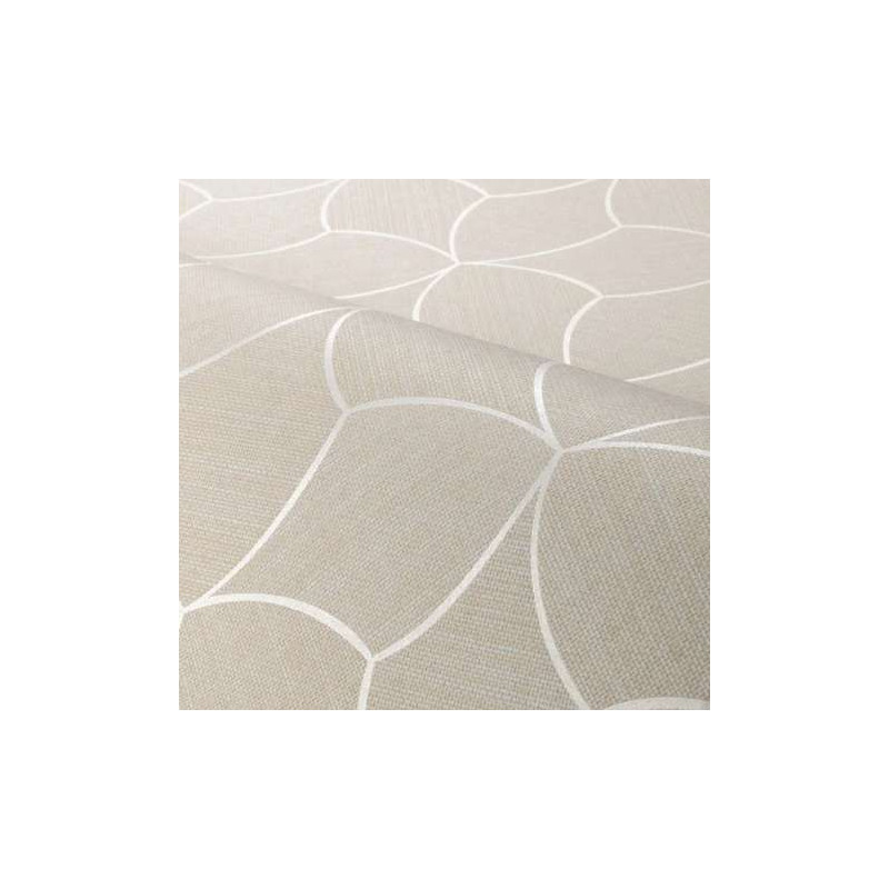 Papier peint motifs géométriques Tressana Casamance