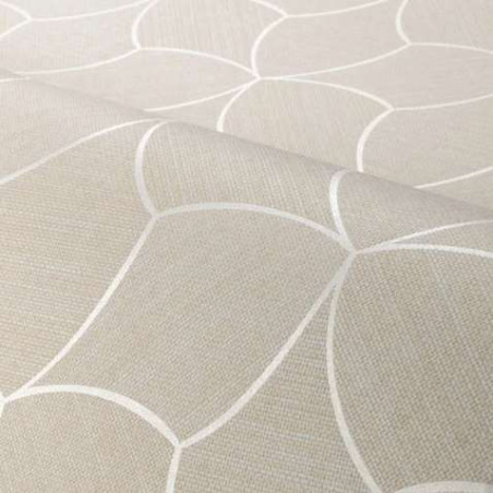 Papier peint motifs géométriques Tressana Casamance