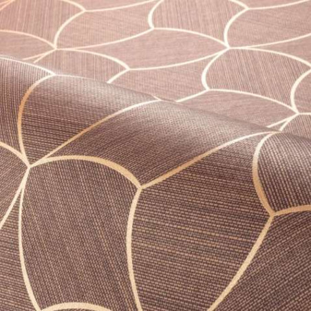 Papier peint motifs géométriques Tressana Casamance