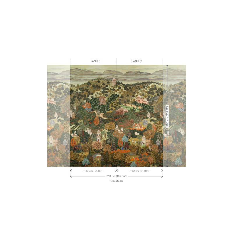 Panoramique paysage Sundara Arte