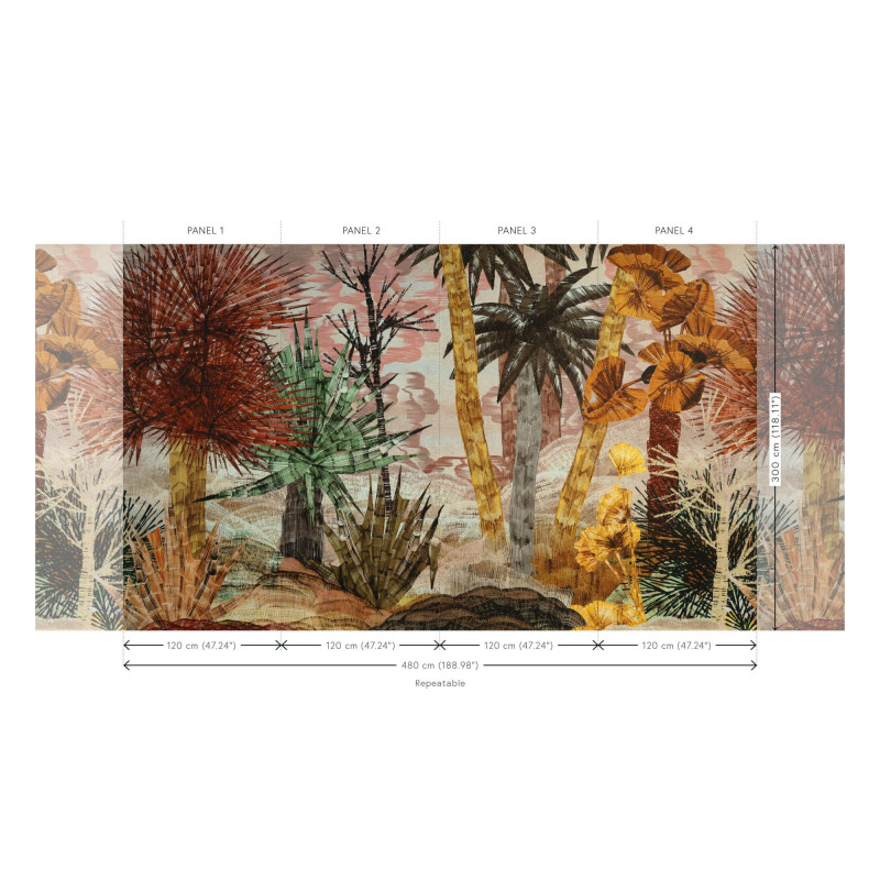 Panoramique végétal Yasuni Arte
