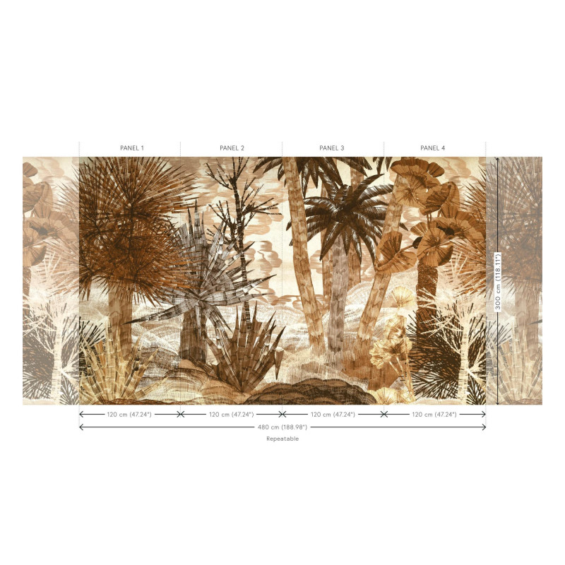 Panoramique végétal Yasuni Arte