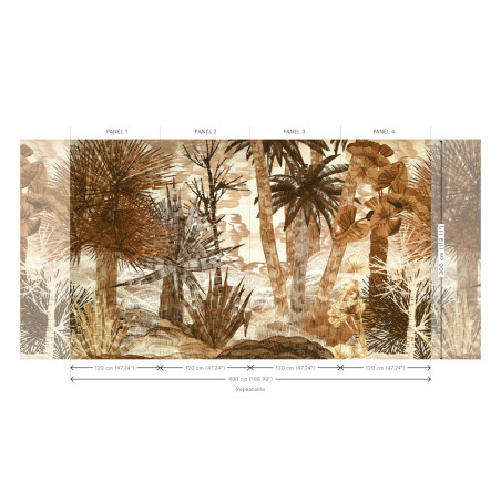 Panoramique végétal Yasuni Arte