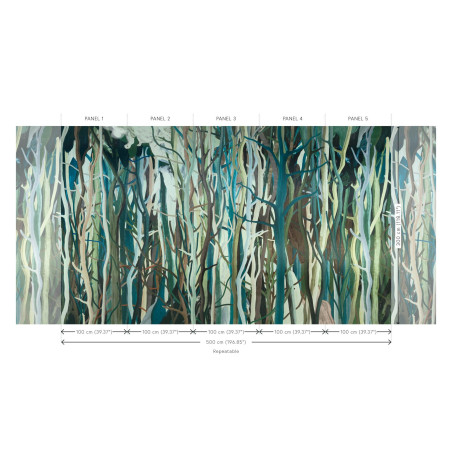 Panoramique végétal Mangrove Arte