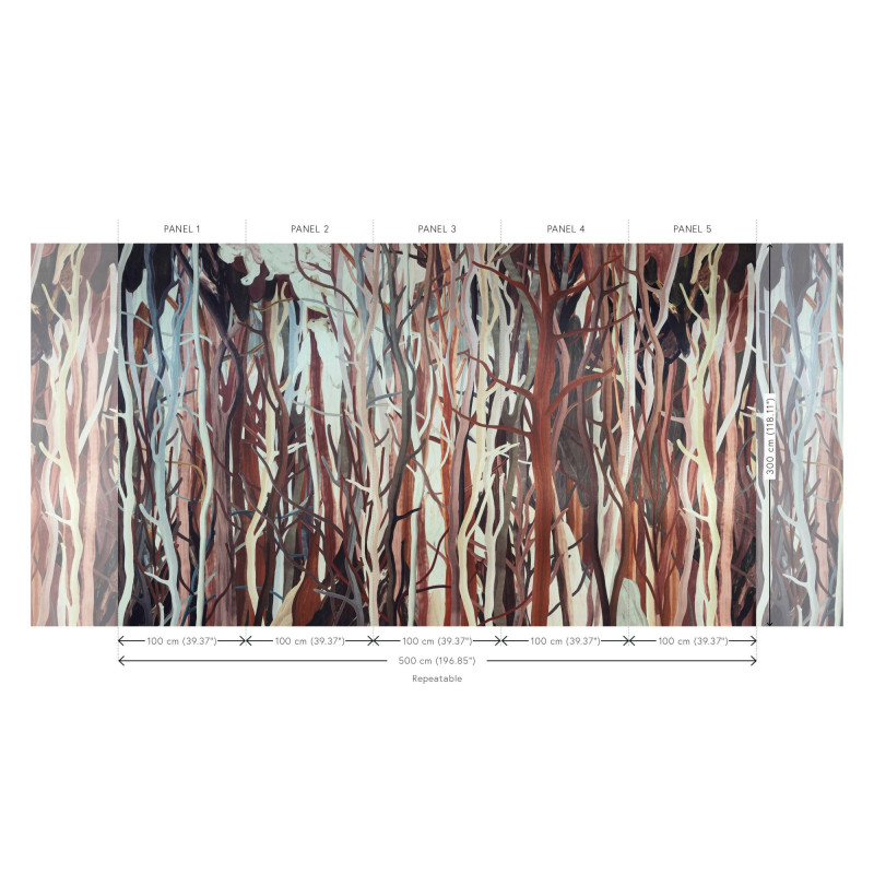Panoramique végétal Mangrove Arte