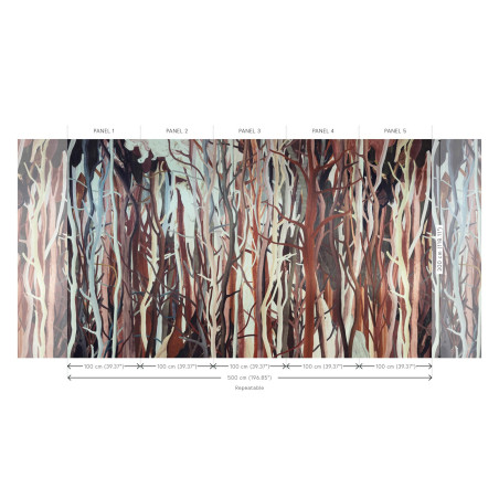 Panoramique végétal Mangrove Arte
