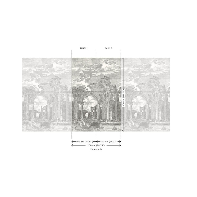 Panoramique paysage Rovine Arte