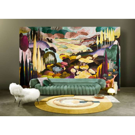 Panoramique paysage Les Songes Toscans Arte