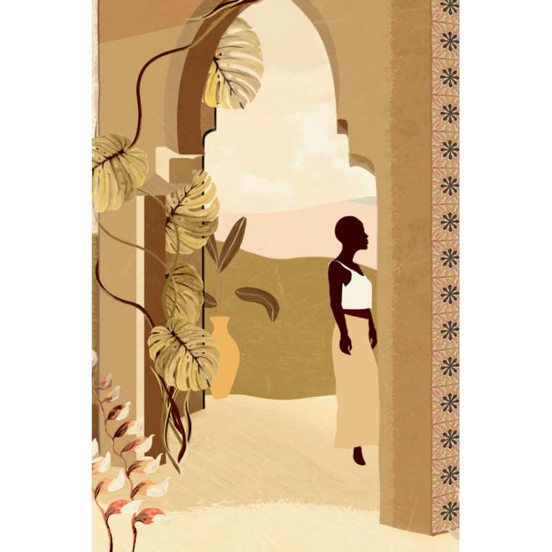 Panoramique ethnique Les Mystères de Madagascar Arte