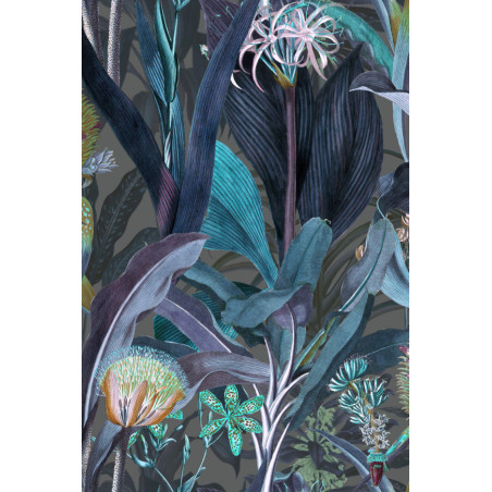 Revêtement mural fleuri Blooming Pineapple Arte