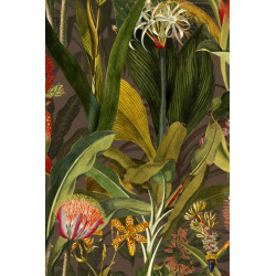 Revêtement mural fleuri Blooming Pineapple Arte