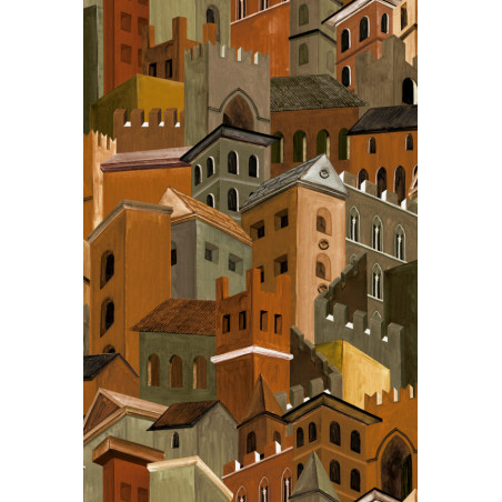 Revêtement mural paysage Città di Castello Arte