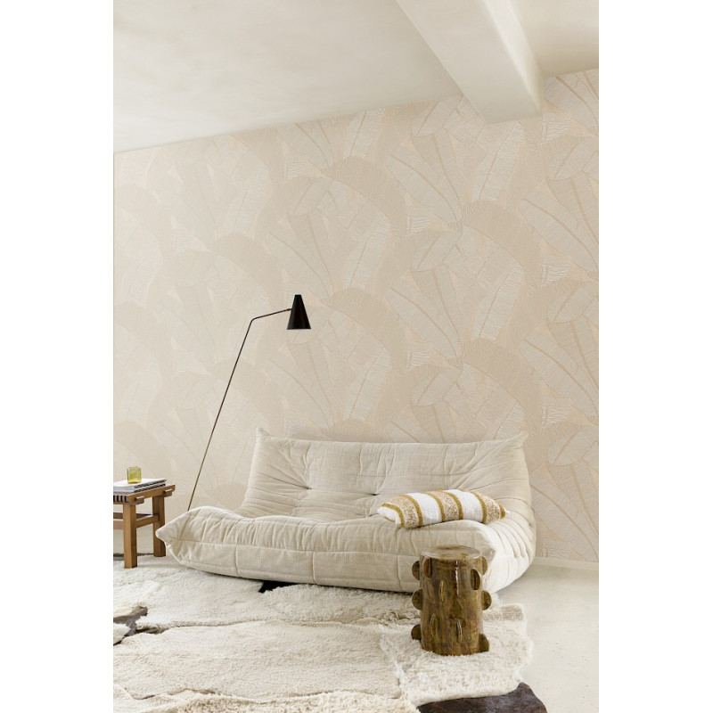 Papier peint feuilles Banyan Masureel