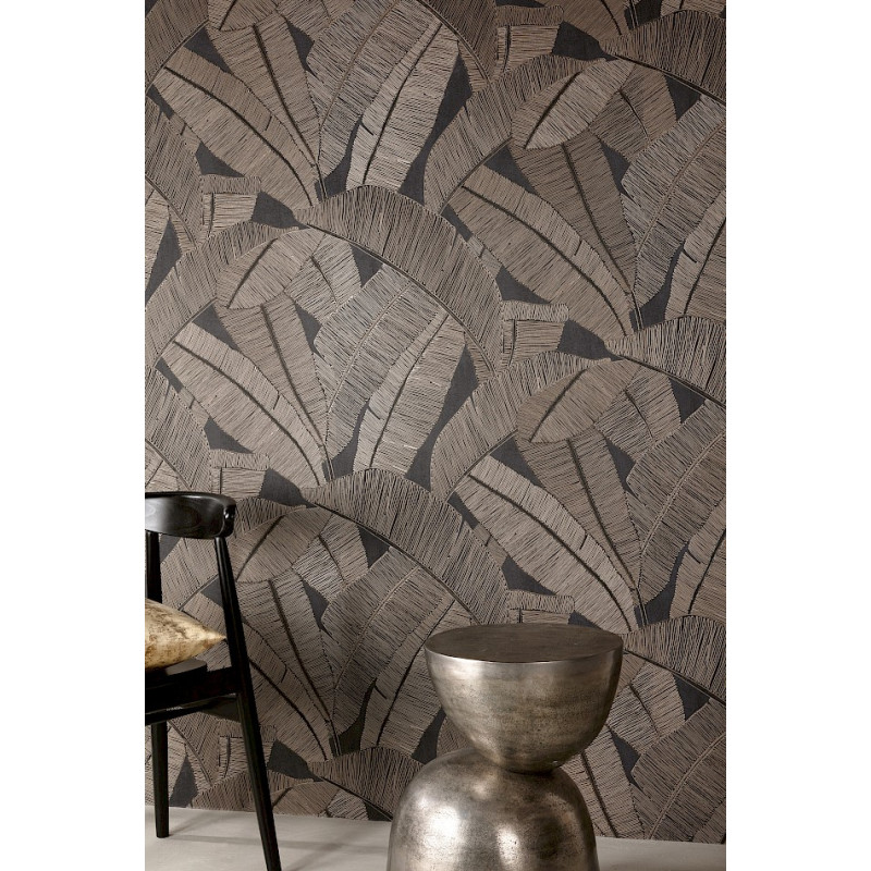 Papier peint feuilles Banyan Masureel