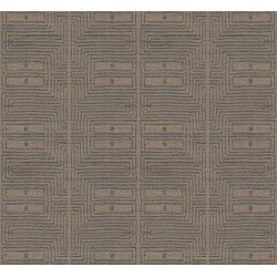 Papier peint motifs géométriques Serica Masureel