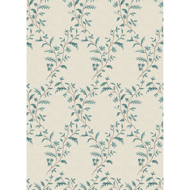 Papier peint végétal Trellis Hollingbourne Nina Campbell