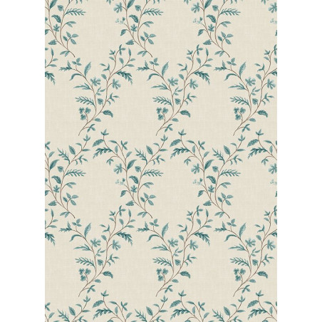 Papier peint végétal Trellis Hollingbourne Nina Campbell