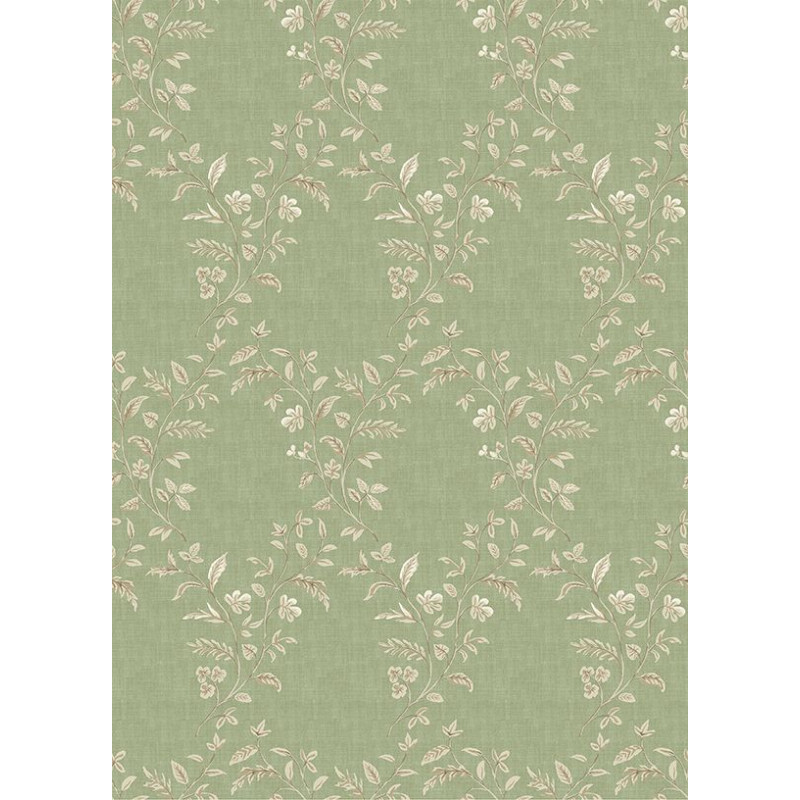 Papier peint végétal Trellis Hollingbourne Nina Campbell