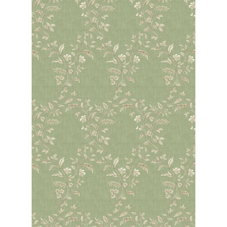 Papier peint végétal Trellis Hollingbourne Nina Campbell