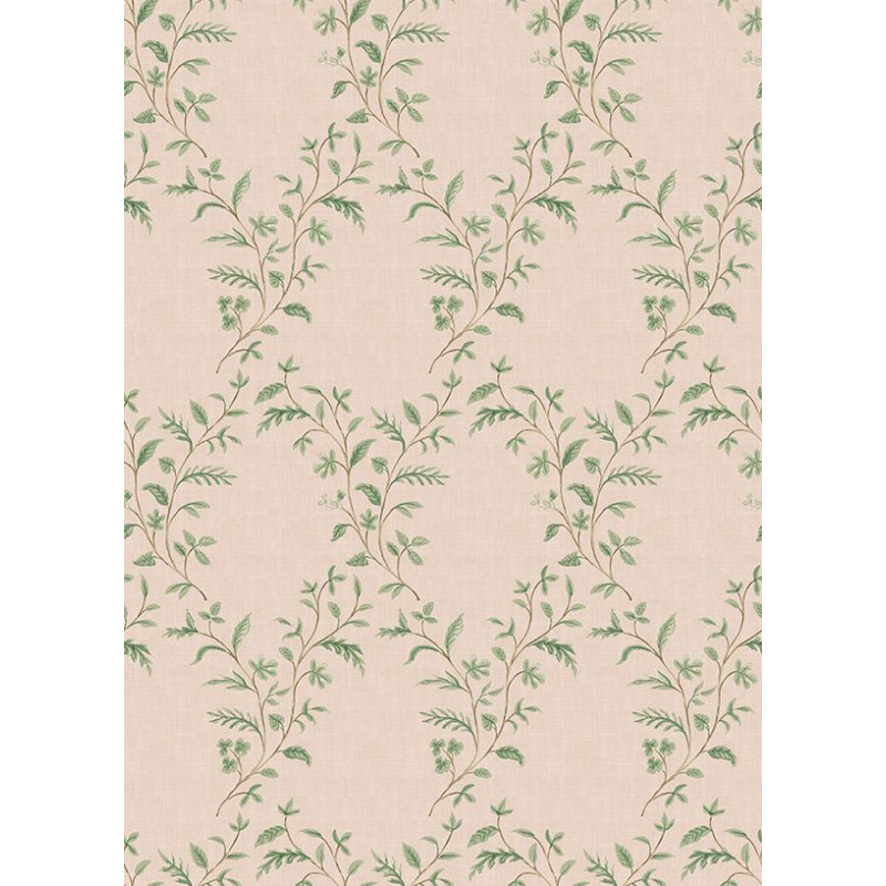 Papier peint végétal Trellis Hollingbourne Nina Campbell